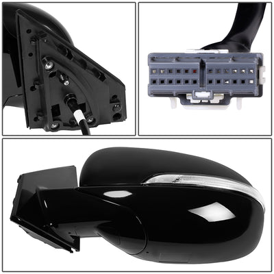 Factory Style Door Mirror (Driver Left) <BR>16-18 Kia Sorento
