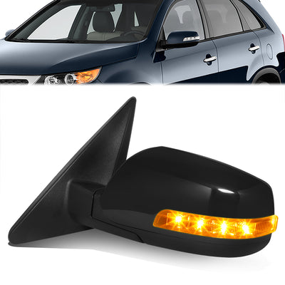 Powered Side View Mirrors With Heated, Signal, Memory <BR>14-15 Kia Sorento