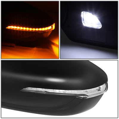 Powered Side View Mirrors With Heated, Signal <BR>17-18 Kia Forte