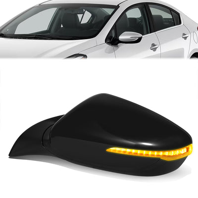 Powered Side View Mirrors With Heated, Signal <BR>17-18 Kia Forte