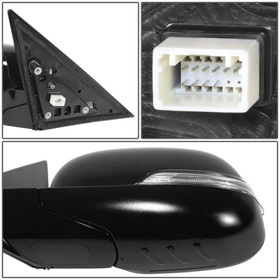 Powered Left Side Mirror W/Heated, Turn Signal <br> 14-19 Kia Soul