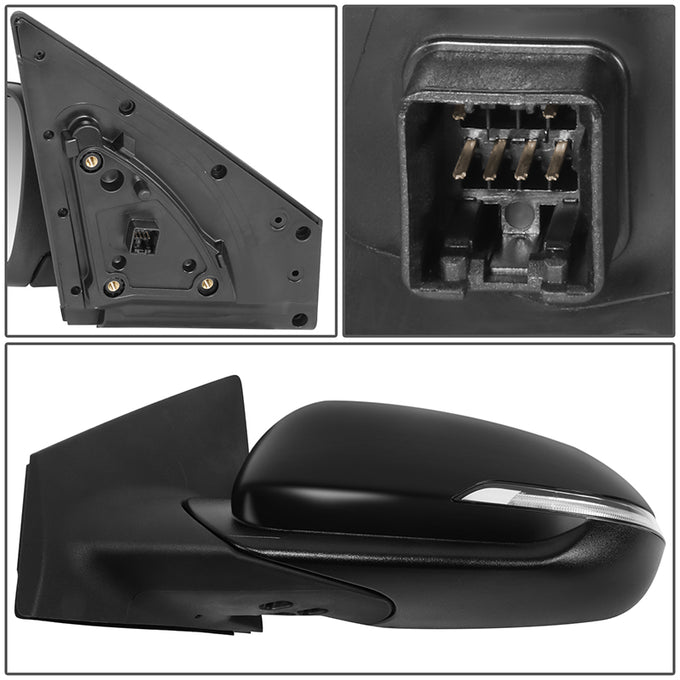 Powered Side View Mirrors With Heated, Signal <BR>18-20 Kia Rio