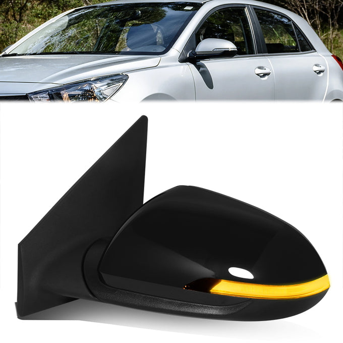 Powered Side View Mirrors With Heated, Signal <BR>18-20 Kia Rio