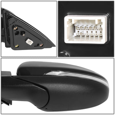 Powered Left Side mirror W/ Heated, Signal<br>19-21 Kia Forte
