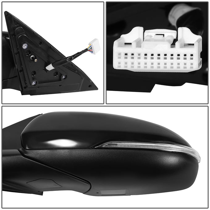 Factory Style Door Mirror (Driver Left) <BR>16-20 Kia Optima