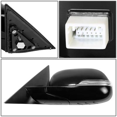 Powered Side View Mirrors With Heated, Signal <BR>14-19 Kia Soul