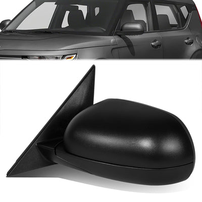 Factory Style Door Mirror (Driver Left) <BR>20-22 Kia Soul