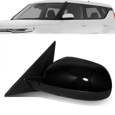 Factory Style Door Mirror (Driver Left) <BR>20-24 Kia Soul