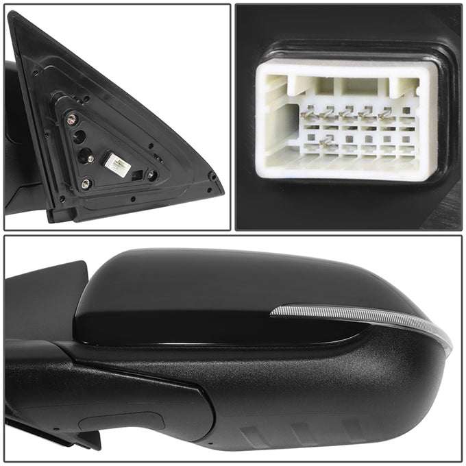 Powered Left Side mirror W/ Heated Defroster<br>21-24 Kia Seltos