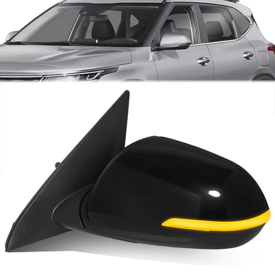 Powered Left Side mirror W/ Heated Defroster<br>21-24 Kia Seltos