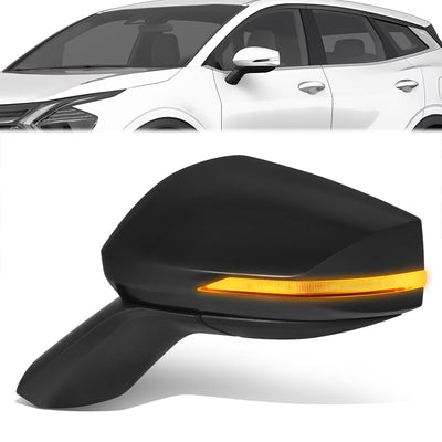Factory Style Door Mirror (Driver Left) <BR>23-24 Kia Sportage