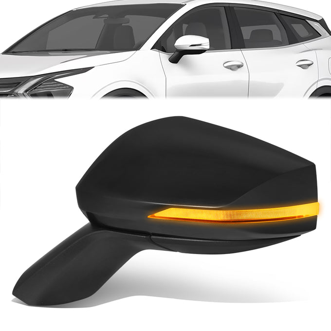 Factory Style Door Mirror (Driver Left) <BR>23-24 Kia Sportage