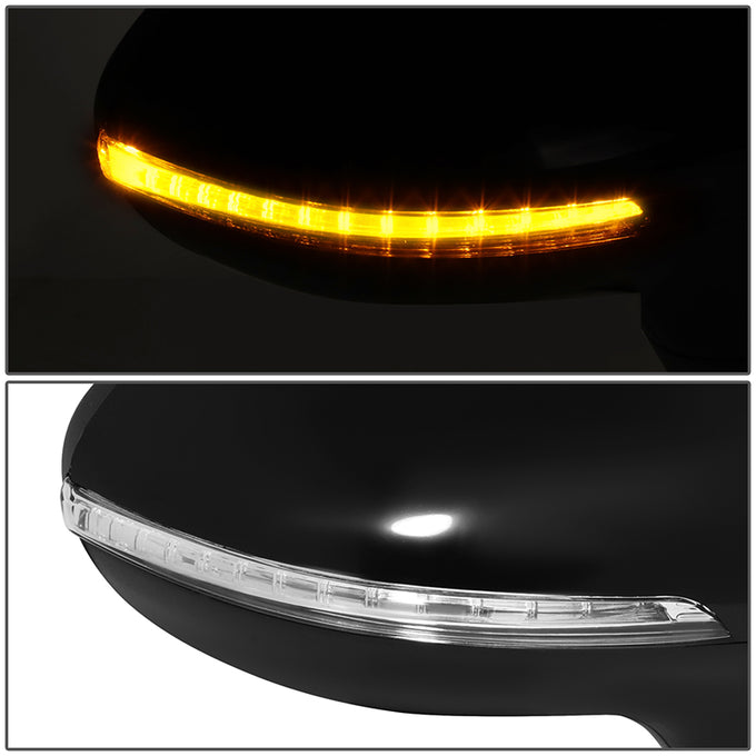 Powered Side View Mirrors With Heated, Signal <BR>14-17 Kia Rio