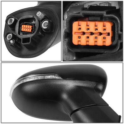 Powered Side View Mirrors With Heated, Signal <BR>14-17 Kia Rio