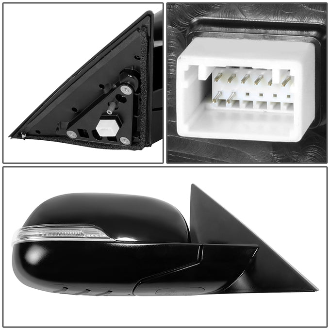Powered Side View Mirrors <BR>14-16 Kia Soul