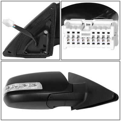 Powered Side View Mirrors With Heated, Signal, Memory <BR>14-15 Kia Sorento