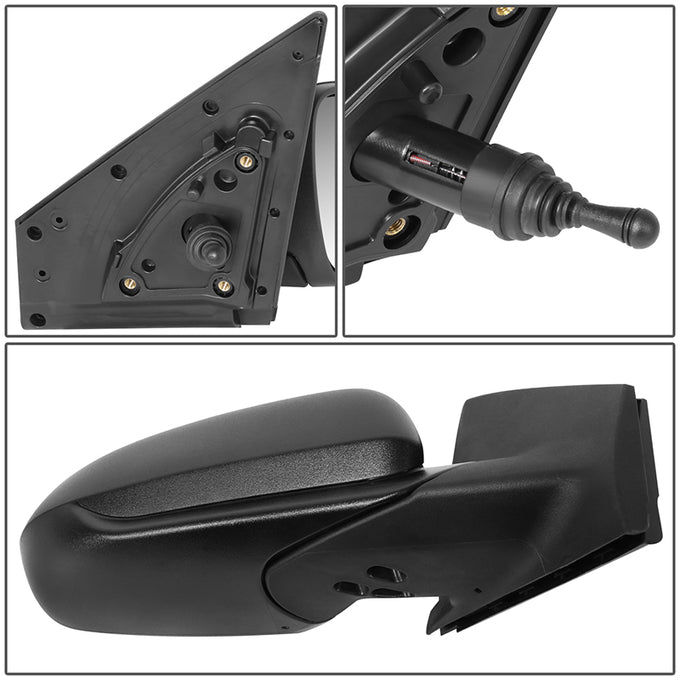 Manual Side View Mirror <BR>18-20 Kia Rio