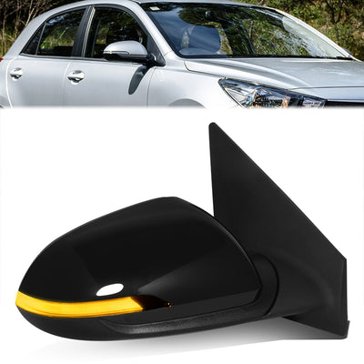 Powered Side View Mirrors With Heated, Signal <BR>18-20 Kia Rio