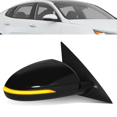 Powered Side View Mirrors With Heated, Signal <BR>16-18 Kia Optima