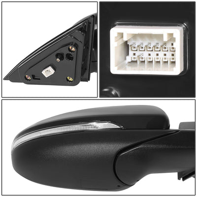Powered Right Side Mirror W/ Heated, Signal<br>19-21 Kia Forte