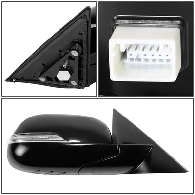 Powered Side View Mirrors With Heated, Signal <BR>14-19 Kia Soul