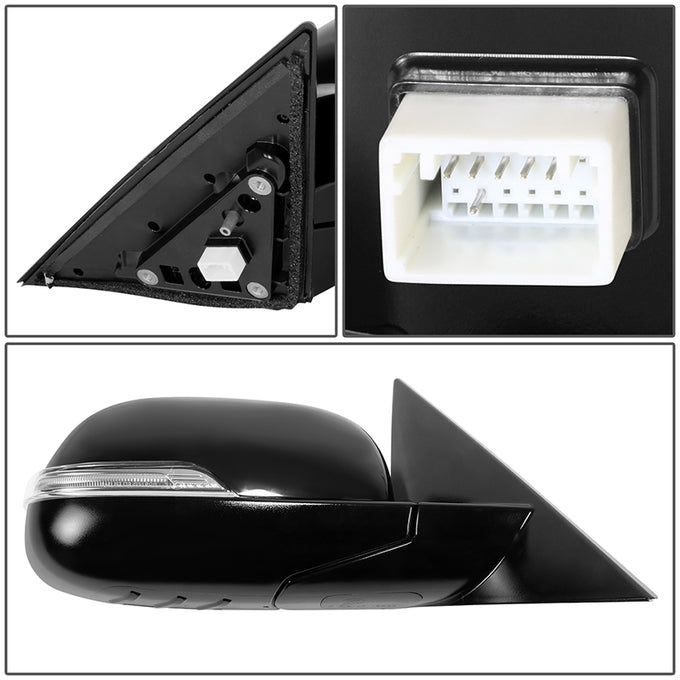 Powered Side View Mirrors With Heated, Signal <BR>14-19 Kia Soul