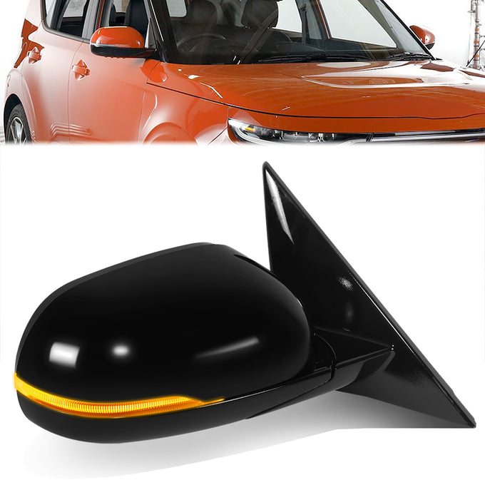 Powered Right Side Mirror W/Heated, Signal, Blind Spot<br>20-22 Kia Soul