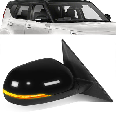 Powered Right Side Mirror W/Heated, Signal, Blind Spot<br>20-22 Kia Soul