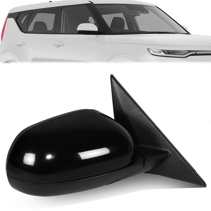 Powered Right Side Mirror W/Heated, Blind Spot<br>20-24 Kia Soul