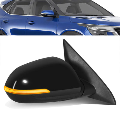 Powered Right SIde Mirror W/ Heated Turn Signal <br> 21-23 Kia Seltos S