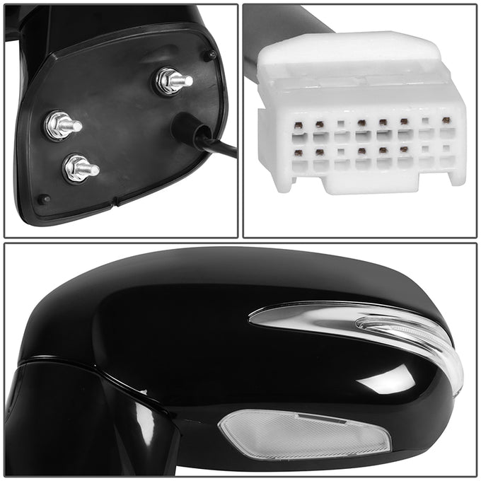 Powered Side View Mirrors With Heated, Memory <BR>13-15 Lexus RX350, RX450h