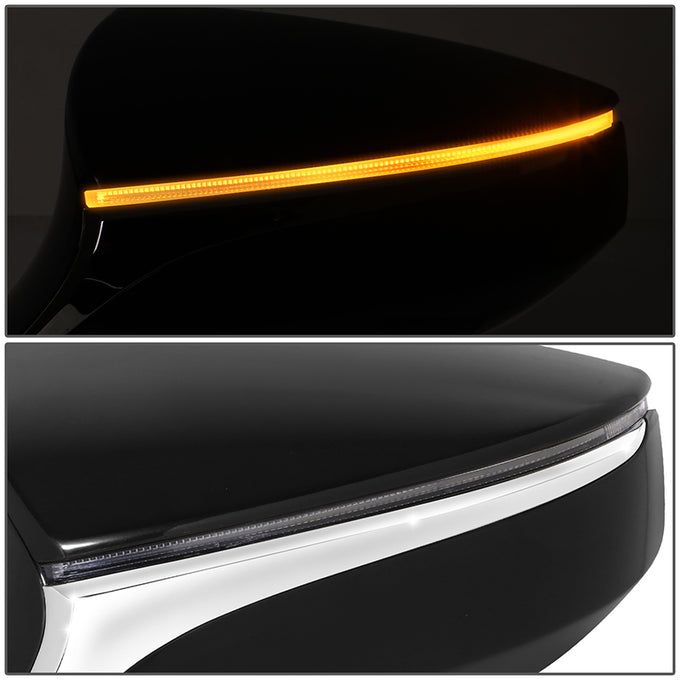 Powered Side View Mirrors With Heated, Signal, Memory <BR>21-24 Lexus ES250, 19-24 ES300h, ES350