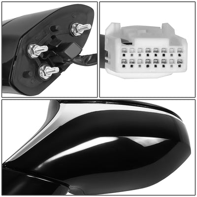 Powered Side View Mirrors With Heated, Signal, Memory <BR>21-24 Lexus ES250, 19-24 ES300h, ES350