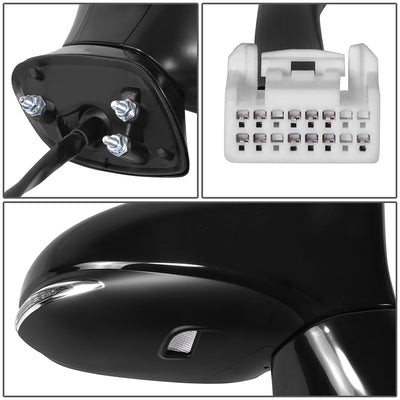 Powered Side View Mirrors With Heated, Signal <BR>16-17 Lexus GS200t, 18-19 GS300, 13-20 GS350, 13-18 GS450h