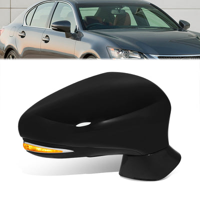 Powered Side View Mirrors With Heated, Signal <BR>16-17 Lexus GS200t, 18-19 GS300, 13-20 GS350, 13-18 GS450h