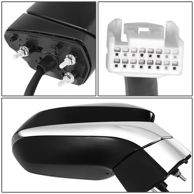 Powered Side View Mirrors With Heated, Signal, Memory <BR>16-19 Lexus RX350, 18-19 RX450h, RX450hL,RX350L