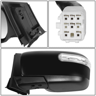 Powered Left Side Mirror W/ Heated, Signal<br>07-12 Mazda CX-7