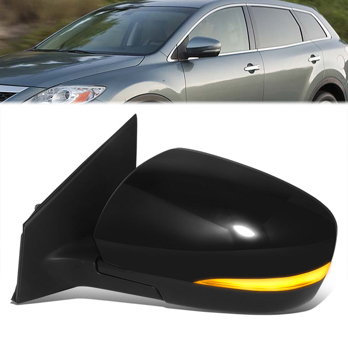 Powered Left Side Mirror W/ Heated, Signal, Blind Spot<br>10-15 Mazda CX-9