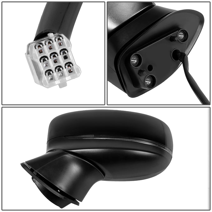 Powered Side View Mirrors <BR>17-23 Mazda CX-5