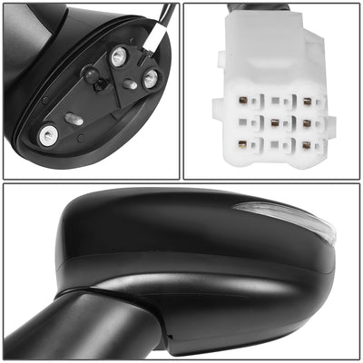 Powered Left Side Mirror W/ Heated, Signal<br>15-16 Mazda CX-5