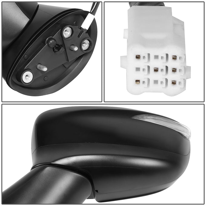 Powered Left Side Mirror W/ Heated, Signal<br>15-16 Mazda CX-5