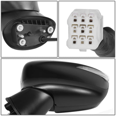 Powered Left Side Mirror W/ Heated, Signal<br>16-22 Mazda CX-3
