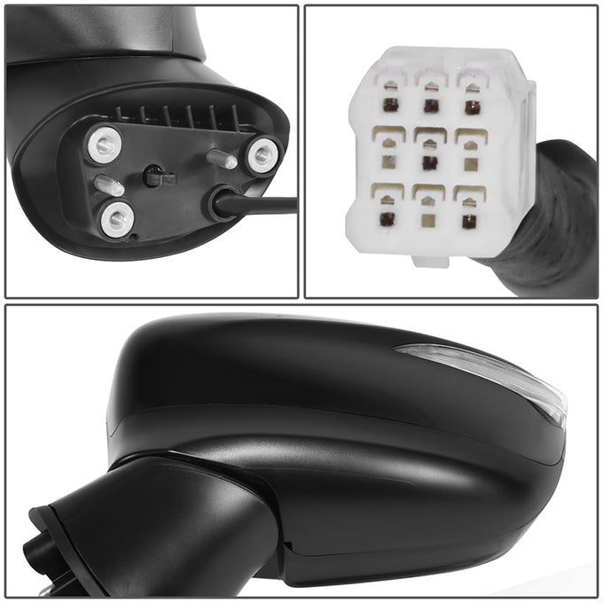 Powered Left Side Mirror W/ Heated, Signal<br>16-22 Mazda CX-3