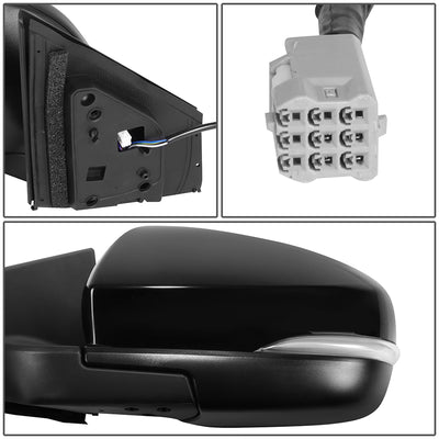 Factory Style Door Mirror (Driver Left) <BR>2013 Mazda CX-9