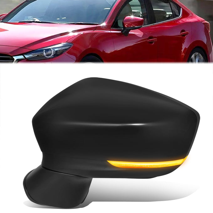 Factory Style Door Mirror (Driver Left) <BR>17-18 Mazda 3