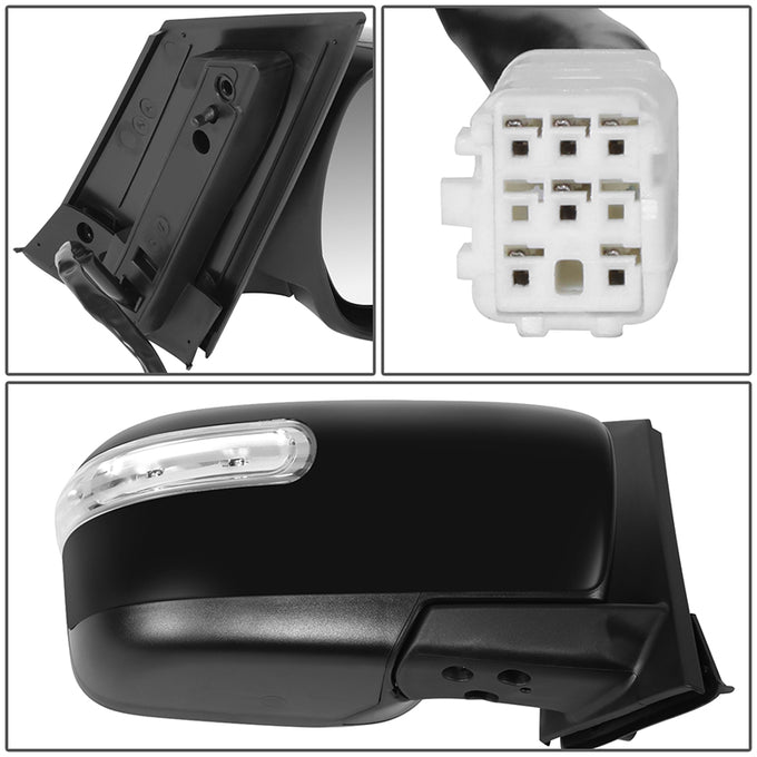 Powered Right Side Mirror W/ Heated, Signal<br>07-12 Mazda CX-7