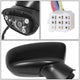 Powered Right Side Mirror W/Blind Spot,Signal <br> 14-16 Mazda 3