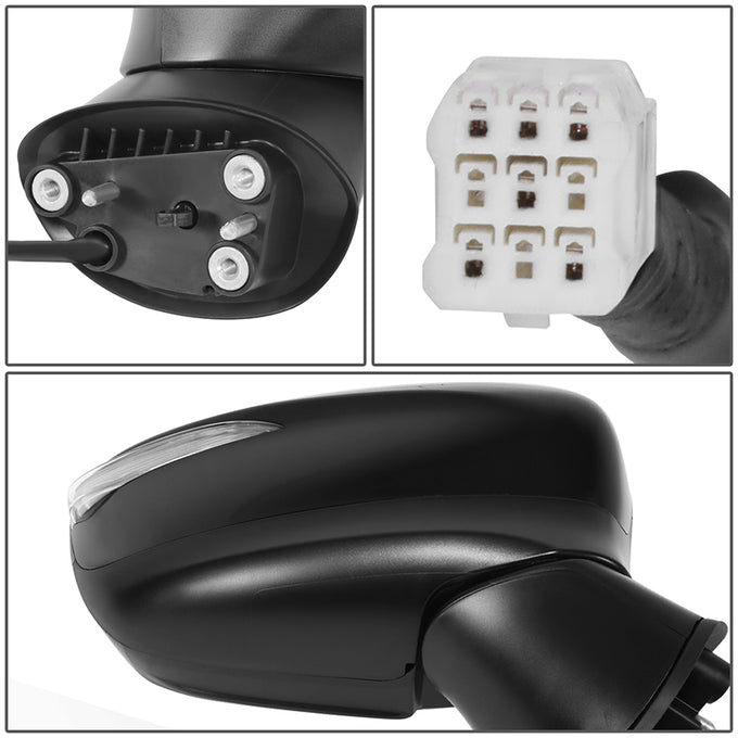 Powered Right Side Mirror W/ Heated, Signal<br>16-22 Mazda CX-3