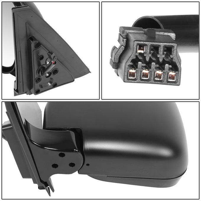 Powered Side View Mirrors <BR>01-06 Mitsubishi Montero