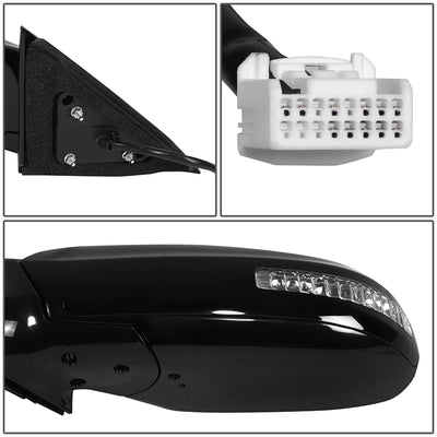 Powered Side View Mirrors <BR>09-15 Nissan Maxima